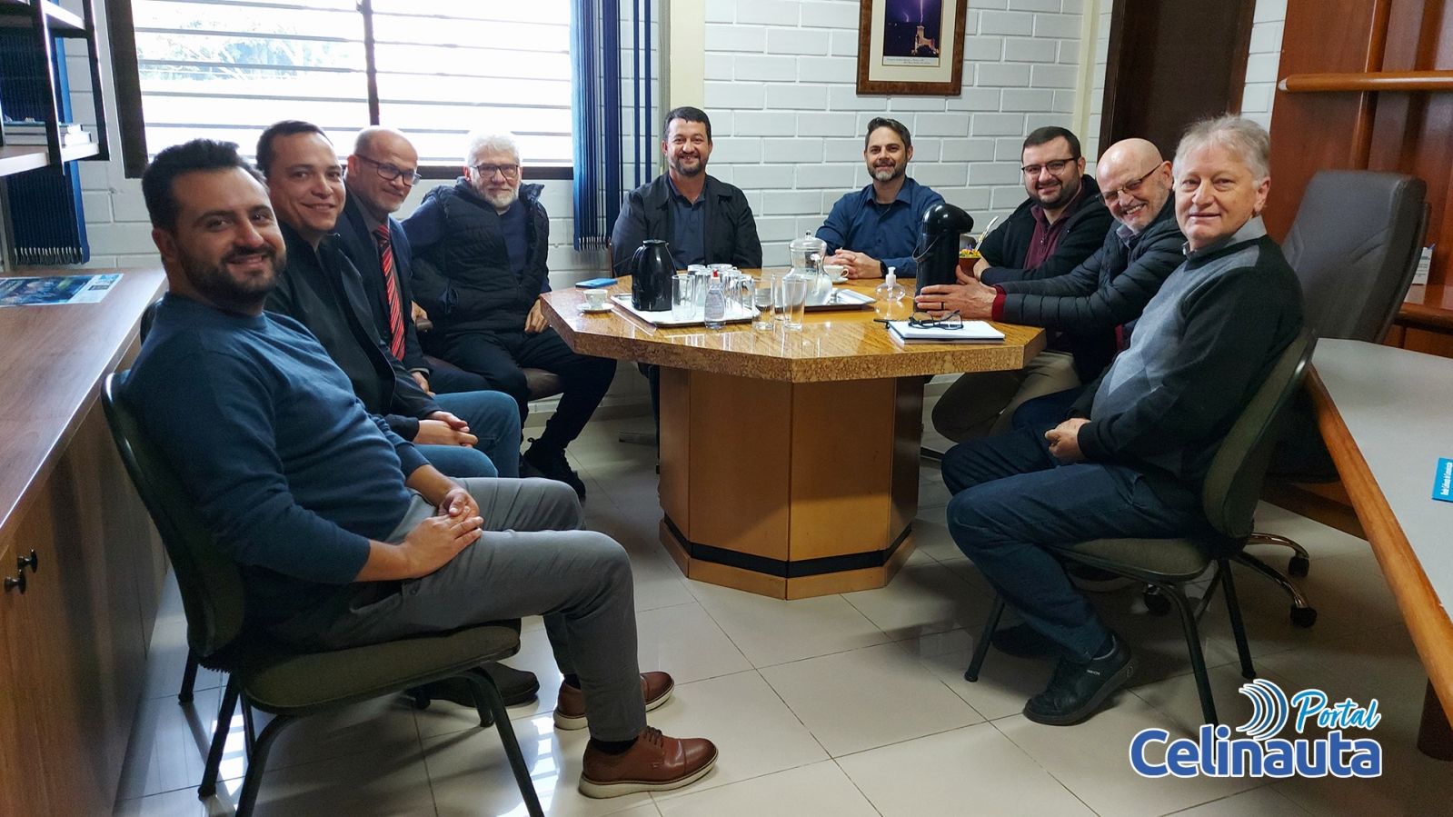 Comissão organizadora da ExpoPato 2025 na Celinauta